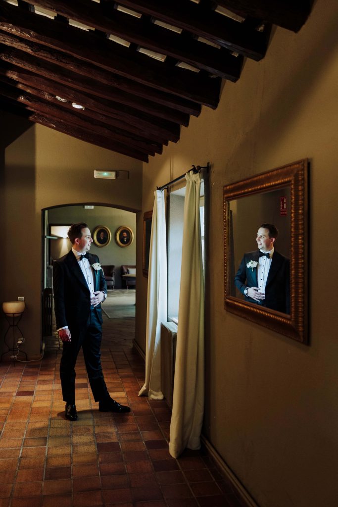Novio Boda Barcelona Masia Rosas